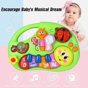 اسباب بازی موزیکال پیانو پروانه ای هولی تویز مدل 927 Hola Toys Piano Musical _اسباب بازی نوزادی