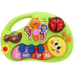 اسباب بازی موزیکال پیانو پروانه ای هولی تویز مدل 927 Hola Toys Piano Musical _اسباب بازی نوزادی
