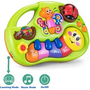 اسباب بازی موزیکال پیانو پروانه ای هولی تویز مدل 927 Hola Toys Piano Musical _اسباب بازی نوزادی