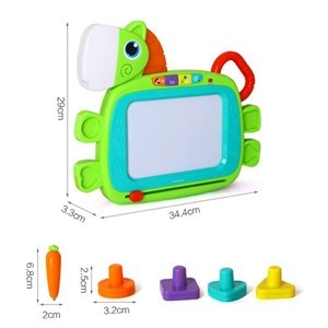 اسباب بازی نوزادی تخته سفید مگنتی موزیکال و چراغدار هولی تویز مدل 3131 Hola Toys EastSun Magnetic Drawing Board _اسباب بازی نوزادی