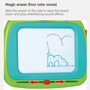 اسباب بازی نوزادی تخته سفید مگنتی موزیکال و چراغدار هولی تویز مدل 3131 Hola Toys EastSun Magnetic Drawing Board _اسباب بازی نوزادی