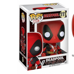 اسباب بازی اکشن فیگور 9 سانتی فانکو پاپ ددپول با شمشیر مدل Funko POP - Marvel - Deadpool - Bobble Head _اسباب بازی اکشن فیگور
