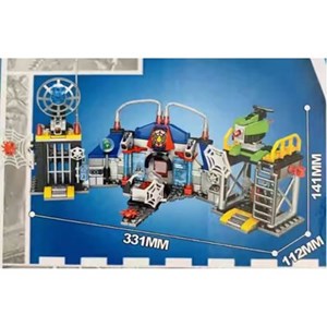 اسباب بازی لگو مارول خانه مرد عنکبوتی 468 قطعه مدل MG1128 Superspider_اسباب بازی لگو