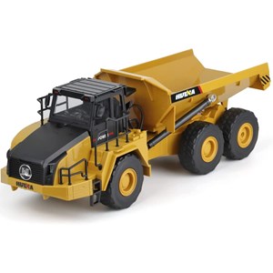 اسباب بازی ماشین کنترلی شارژی کامیون کمپرسی حرفه ای هوینا مدل Huina Dump Truck 1568