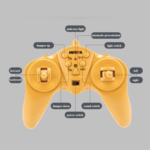 اسباب بازی ماشین کنترلی شارژی کامیون کمپرسی حرفه ای هوینا مدل Huina Dump Truck 1568