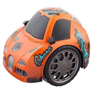 اسباب بازی ماشین کنترلی دو چرخ نارنجی مدل Controlled Racing Car - Orange_اسباب بازی ماشین کنترلی