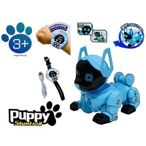 اسباب بازی ربات کنترلی سگ پاپی مدل puppy stunt roll -اسباب بازی ربات