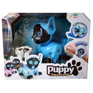اسباب بازی ربات کنترلی سگ پاپی مدل puppy stunt roll -اسباب بازی ربات