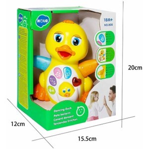 اسباب بازی نوزادی اردک موزیکال هولی تویز مدل 808 Hola Toys Musical Duck _اسباب بازی نوزادی