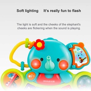 اسباب بازی پیانو فیلی موزیکال هولی تویز مدل 3135 Hola Toys Elephant Keyboard _اسباب بازی نوزادی