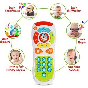 اسباب بازی نوزادی موزیکال ریموت کنترل آموزشی هولی تویز مدل 3113 Hola Toys music toy remote control _اسباب بازی نوزادی