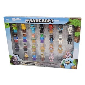 اسباب بازی اکشن فیگور لگو مدل ماینکرافت مجموعه 24 عددی MINECRAFT _اسباب بازی اکشن فیگور