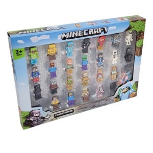 اسباب بازی اکشن فیگور لگو مدل ماینکرافت مجموعه 24 عددی MINECRAFT _اسباب بازی اکشن فیگور