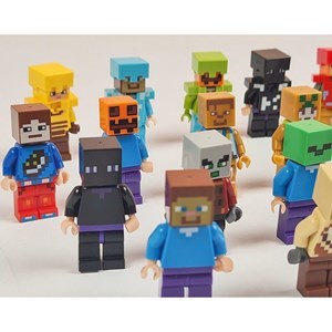 اسباب بازی اکشن فیگور لگو مدل ماینکرافت مجموعه 24 عددی MINECRAFT _اسباب بازی اکشن فیگور