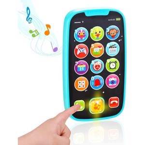 اسباب بازی نوزادی موبایل لمسی و موزیکال هولی تویز مدل Hola Toys Baby Cell Phone 3127 _اسباب بازی نوزادی