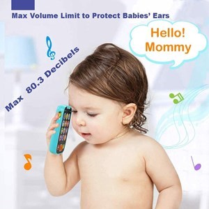 اسباب بازی نوزادی موبایل لمسی و موزیکال هولی تویز مدل Hola Toys Baby Cell Phone 3127 _اسباب بازی نوزادی