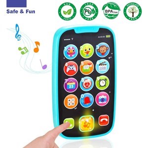 اسباب بازی نوزادی موبایل لمسی و موزیکال هولی تویز مدل Hola Toys Baby Cell Phone 3127 _اسباب بازی نوزادی