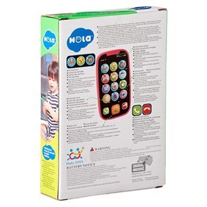 اسباب بازی نوزادی موبایل لمسی و موزیکال هولی تویز مدل Hola Toys Baby Cell Phone 3127 _اسباب بازی نوزادی