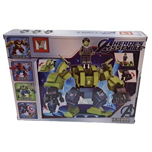 اسباب بازی لگو مارول ربات هالک سوپر قهرمانان 306 قطعه مدل MG323C hulk lego marvel superheroes_اسباب بازی لگو