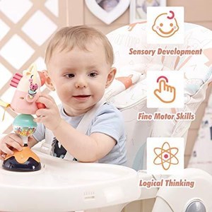 اسباب بازی نوزادی جغجغه صندلی غذا هولی تویز مدل Hola Toys Rattle 3150A _اسباب بازی نوزادی