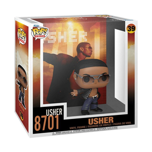 اسباب بازی اکشن فیگور اسپشیال 9 سانتی فانکو پاپ آشر با کاور آلبوم مدل Funko POP - Albums - Usher 8701 - Usher - Exclusive _اسباب بازی اکشن فیگور