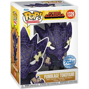اسباب بازی اکشن فیگور اسپشیال 9 سانتی فانکو پاپ فومیکاگه توکویامی مدل Funko POP - Animation - My Hero Academia - Fumikage Tokoyami - Exclusive _اسباب بازی اکشن فیگور