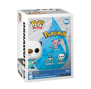 اسباب بازی اکشن فیگور 9 سانتی فانکو پاپ اوشاوت مدل Funko POP - Games - Pokemon - Oshawott _اسباب بازی اکشن فیگور
