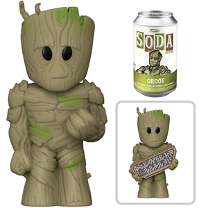 اسباب بازی اکشن فیگور 10 سانتی فانکو سودا گروت مدل Funko Vinyl Soda - Marvel - Guardians of the Galaxy - Groot _اسباب بازی اکشن فیگور