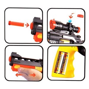 اسباب بازی تفنگ تیر ژله ای و فومی مدل Conqueror _اسباب بازی تفنگ