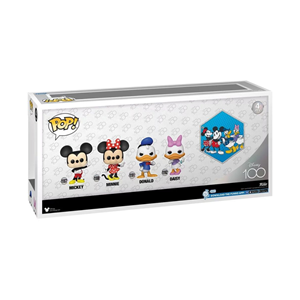 اسباب بازی اکشن فیگور اسپشیال چهار تایی 9 سانتی فانکو پاپ میکی و دوستانش مدل Funko POP - Disney - Mickey - Minnie - Donald - Daisy - Exclusive_ اسباب بازی اکشن فیگور