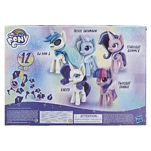 اسباب بازی ست 5 تایی فیگورهای مای لیتل پونی My Little Pony به همراه 12 سورپرایز_ اسباب بازی اکشن فیگور