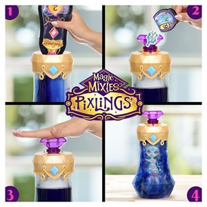 اسباب بازی مجیک میکسیز پیکسلینگز عروسک مارنا پری دریایی مدل Moose - Magic Mixies - Pixlings - Marena The Mermaid _اسباب بازی عروسک دخترانه