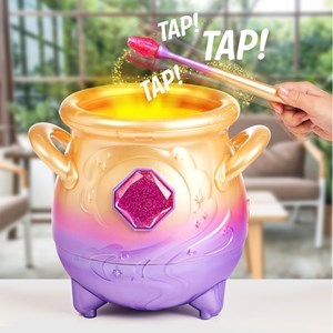 اسباب بازی ربات مجیک میکسیز دیگ جادویی با عروسک سورپرایزی صورتی Magic Mixies _عروسک رباتیک