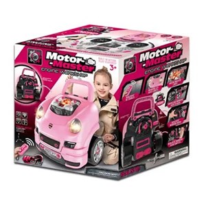 اسباب بازی ماشین ریموت دار موتور مستر Motor Master مدل کاپوت پورشه صورتی Kids Engine Toy_اسباب بازی ماشین