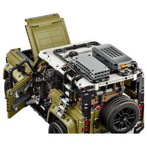 اسباب بازی لگو تکنیک ماشین لندرور 2573 قطعه مدل Technic land Rover Car Building Blocks T19080_اسباب بازی لگو