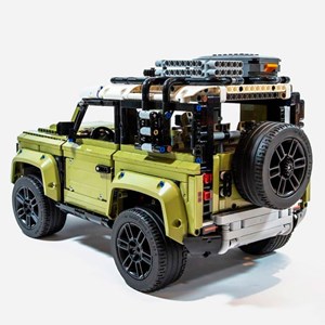 اسباب بازی لگو تکنیک ماشین لندرور 2573 قطعه مدل Technic land Rover Car Building Blocks T19080_اسباب بازی لگو