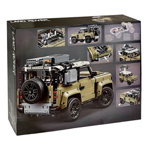 اسباب بازی لگو تکنیک ماشین لندرور 2573 قطعه مدل Technic land Rover Car Building Blocks T19080_اسباب بازی لگو