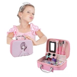 اسباب بازی ست کامل لوازم آرایشی 20 قطعه همراه با کیف_اسباب بازی اکسسوری و لوازم مدرسه