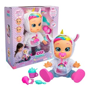 عروسک رباتیک 30 سانتی اولین احساسات نوزاد مدل Cry Babies - First Emotions - Dreamy Interactive Baby Doll_عروسک رباتیک