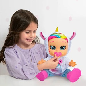 عروسک رباتیک 30 سانتی اولین احساسات نوزاد مدل Cry Babies - First Emotions - Dreamy Interactive Baby Doll_عروسک رباتیک