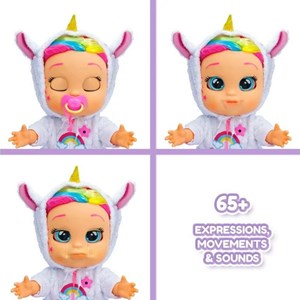 عروسک رباتیک 30 سانتی اولین احساسات نوزاد مدل Cry Babies - First Emotions - Dreamy Interactive Baby Doll_عروسک رباتیک
