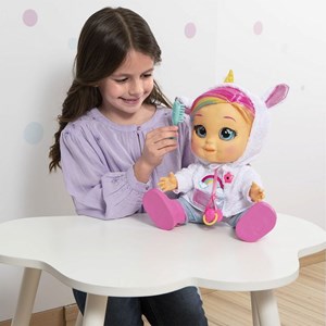 عروسک رباتیک 30 سانتی اولین احساسات نوزاد مدل Cry Babies - First Emotions - Dreamy Interactive Baby Doll_عروسک رباتیک