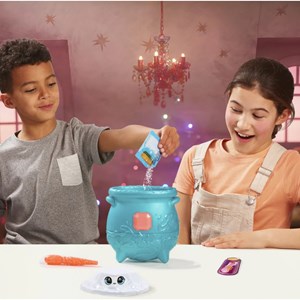 اسباب بازی مجیک میکسیز دیگ جادویی با عروسک پولیشی سورپرایزی با جادوی آب مدل Magic Mixies - Magical Gem Surprise - Cauldron Water Magic_اسباب بازی ربات