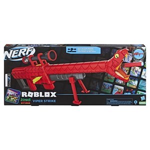 اسباب بازی تفنگ نرف Nerf مدل Hasbro - Nerf - Roblox Zombie Attack Viper Strike Blaster_اسباب بازی تفنگ