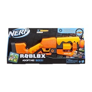 اسباب بازی تفنگ نرف Nerf مدل Hasbro - Nerf - Roblox Adopt Me! Bees! Lever Action Blaster, 8 Nerf Elite Darts_اسباب بازی تفنگ