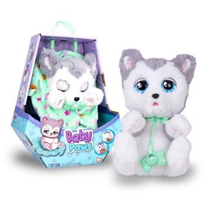 عروسک رباتیک فلوی هاپو خوابالو هاسکی مدل IMC Toys - Baby Paws - Sleeping Puppies_عروسک رباتیک
