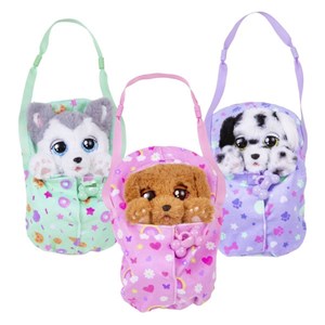 عروسک رباتیک فلوی هاپو خوابالو هاسکی مدل IMC Toys - Baby Paws - Sleeping Puppies_عروسک رباتیک