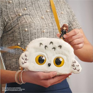 اسباب بازی کیف جادویی پرس پتز هدویگ جغد هری پاتر مدل Harry Potter - Hedwig Purse Pets Interactive Pet toy and Shoulder Bag_اسباب بازی عروسک دخترانه