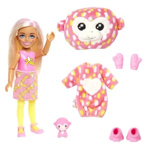 اسباب بازی عروسک دخترانه کوچک Cutie Reveal با 7 سورپرایز سری جنگل مدل Mattel - Dolls - Small Dolls and Accessories Cutie Reveal_اسباب بازی عروسک دخترانه