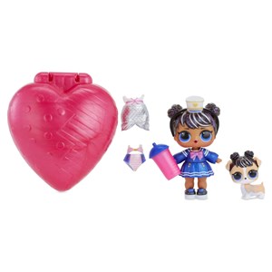 اسباب بازی عروسک دخترانه کیفی صورتی LOL Surprise سری Bubbly Surprise مدل MGA - LOL Surprise - Bubbly Surprise with Exclusive Doll and Pet - Pink_اسباب بازی عروسک دخترانه